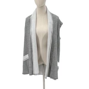 DREW Gray Fleece Lined Vest Size XS Women's